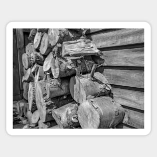 Wood pile Sticker